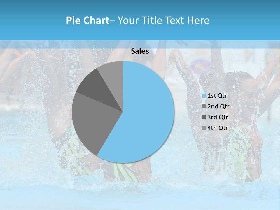 Exercise Arms Girl PowerPoint Template