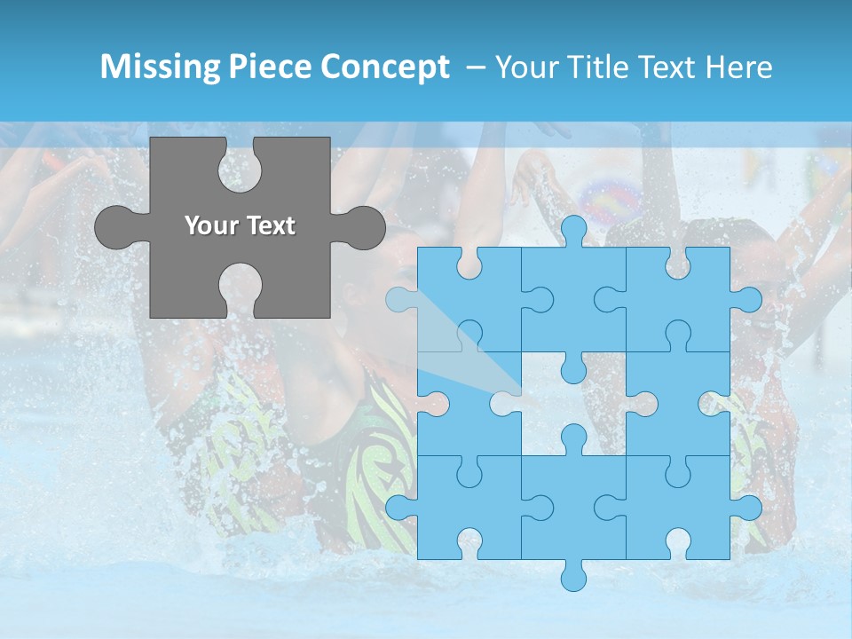 Exercise Arms Girl PowerPoint Template