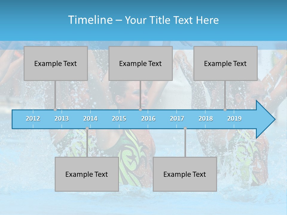 Exercise Arms Girl PowerPoint Template