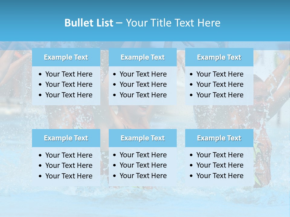 Exercise Arms Girl PowerPoint Template