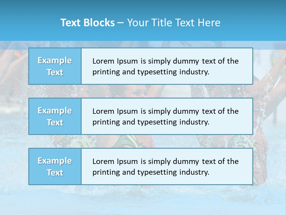 Exercise Arms Girl PowerPoint Template