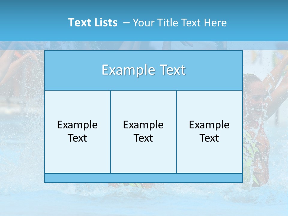 Exercise Arms Girl PowerPoint Template