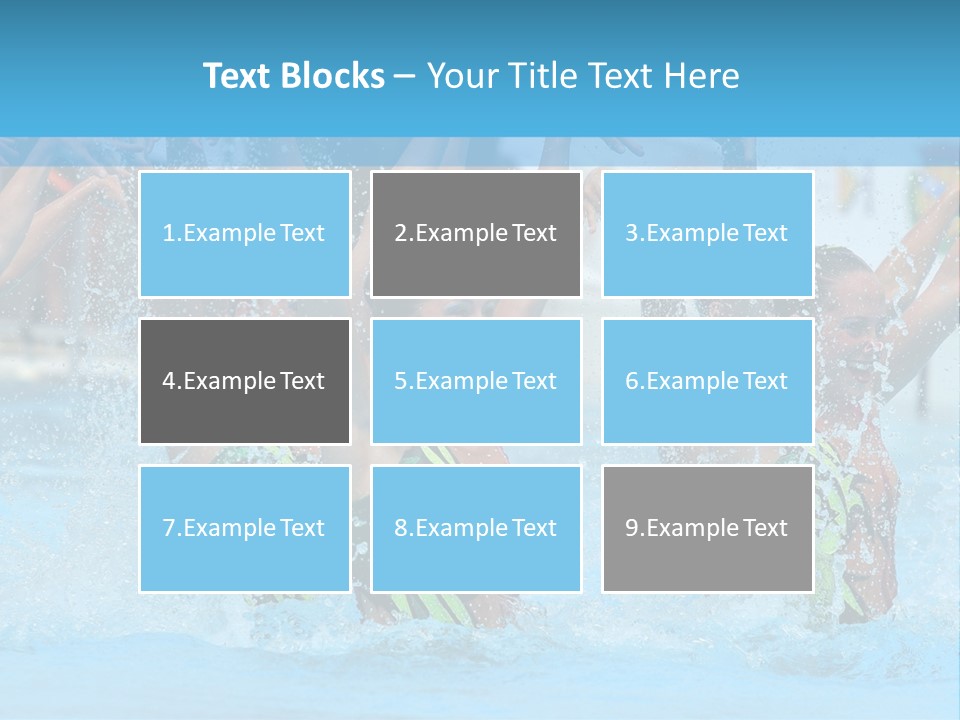 Exercise Arms Girl PowerPoint Template