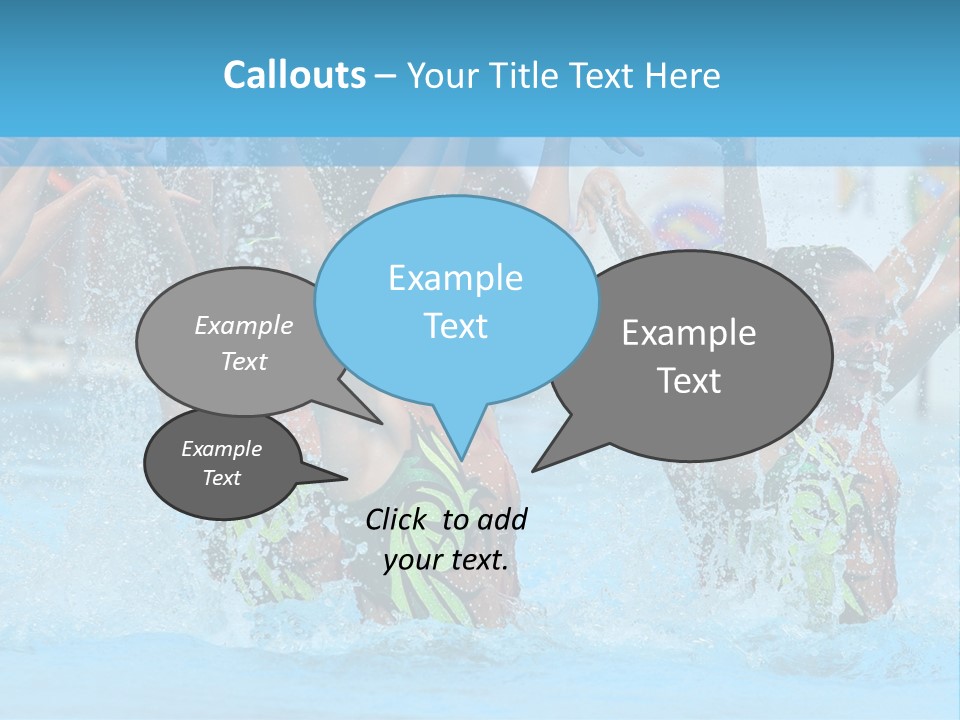Exercise Arms Girl PowerPoint Template