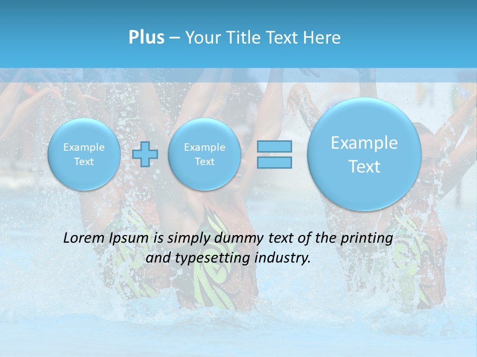 Exercise Arms Girl PowerPoint Template