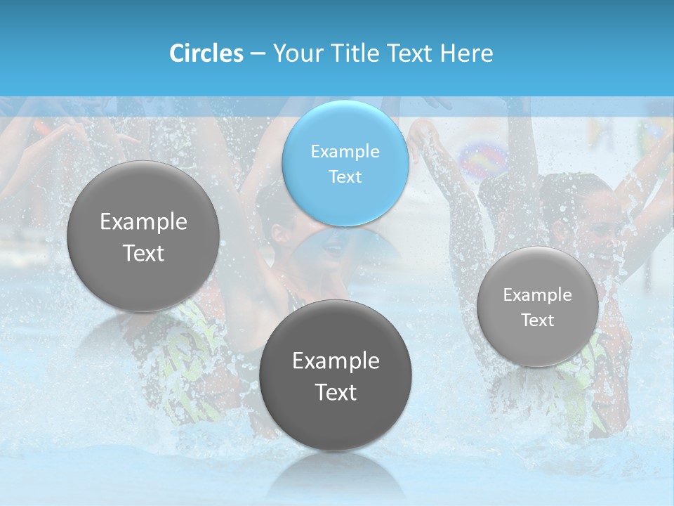 Exercise Arms Girl PowerPoint Template