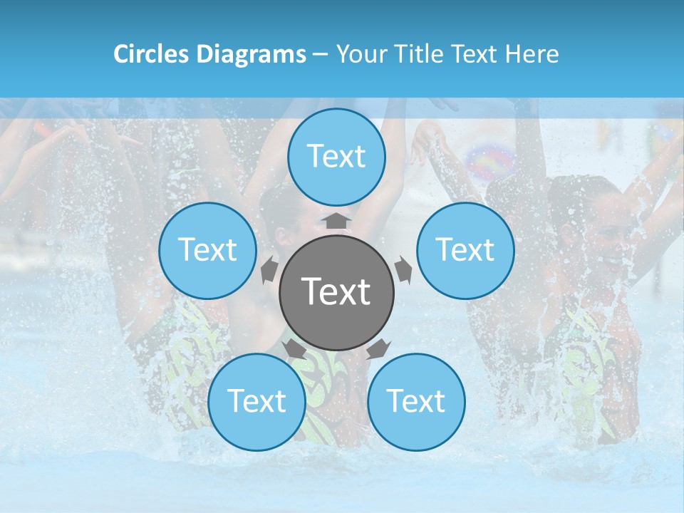 Exercise Arms Girl PowerPoint Template