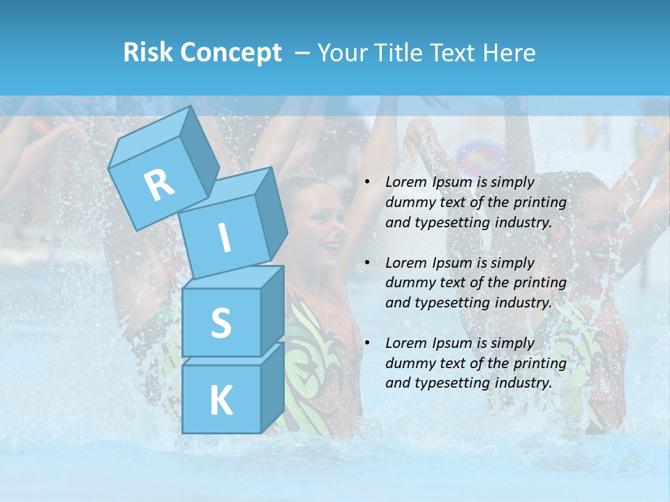 Exercise Arms Girl PowerPoint Template