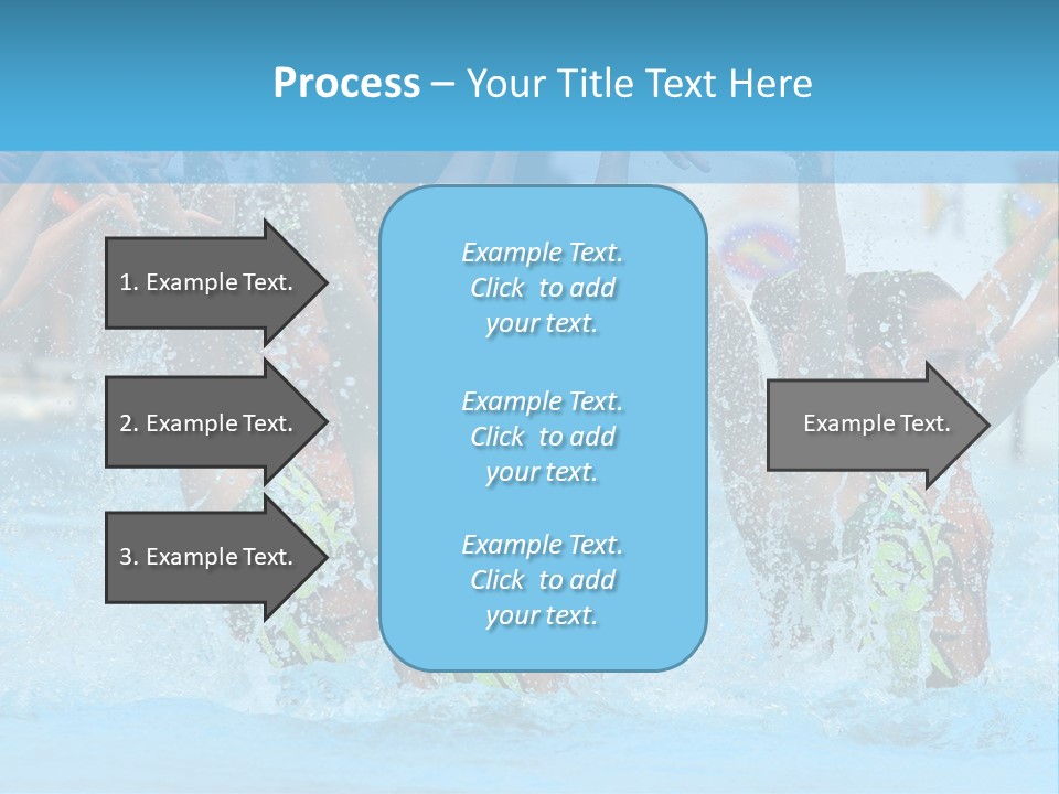 Exercise Arms Girl PowerPoint Template