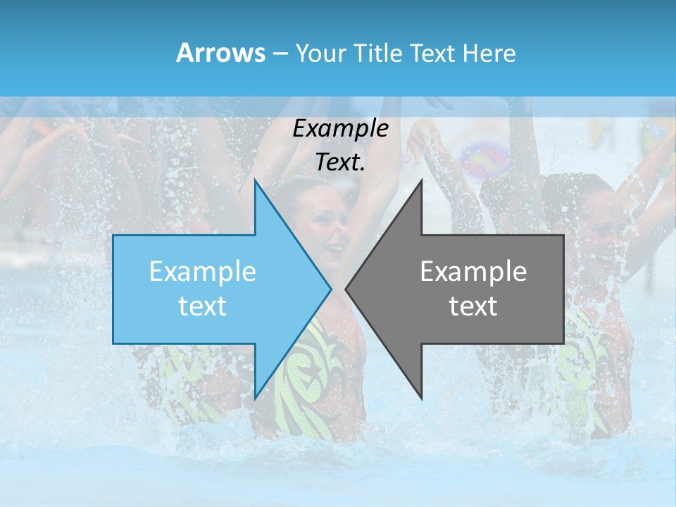 Exercise Arms Girl PowerPoint Template