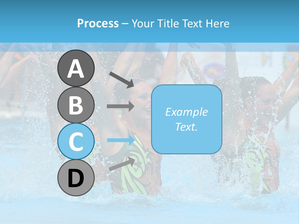 Exercise Arms Girl PowerPoint Template