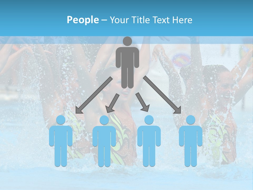 Exercise Arms Girl PowerPoint Template