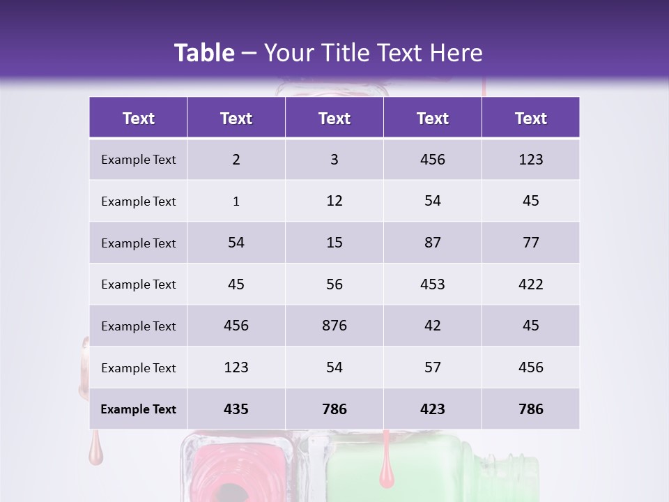 Bright Elegance Colour PowerPoint Template