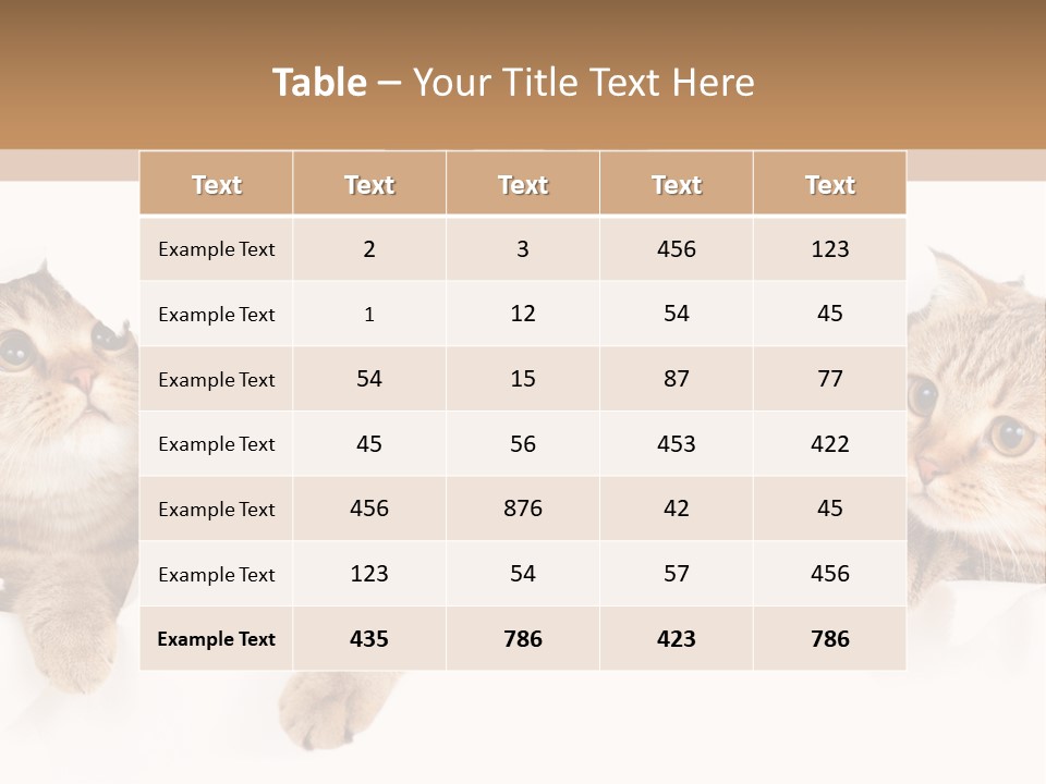 Hole Pedigreed Isolated PowerPoint Template