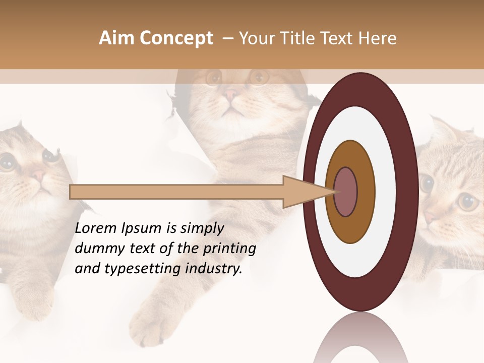 Hole Pedigreed Isolated PowerPoint Template