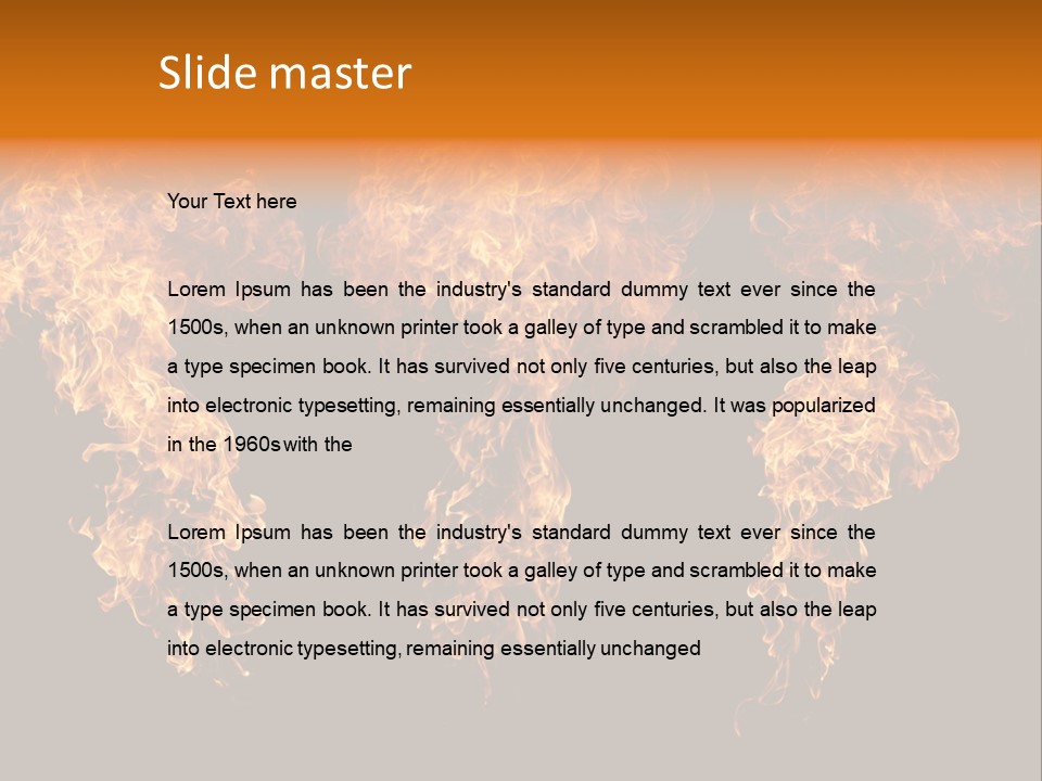 Yellow Energy Black PowerPoint Template