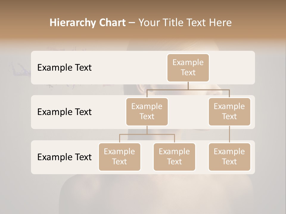 Naked Blonde Eye PowerPoint Template