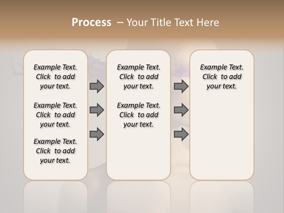 Naked Blonde Eye PowerPoint Template