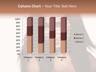 Isolated Natural Woman PowerPoint Template