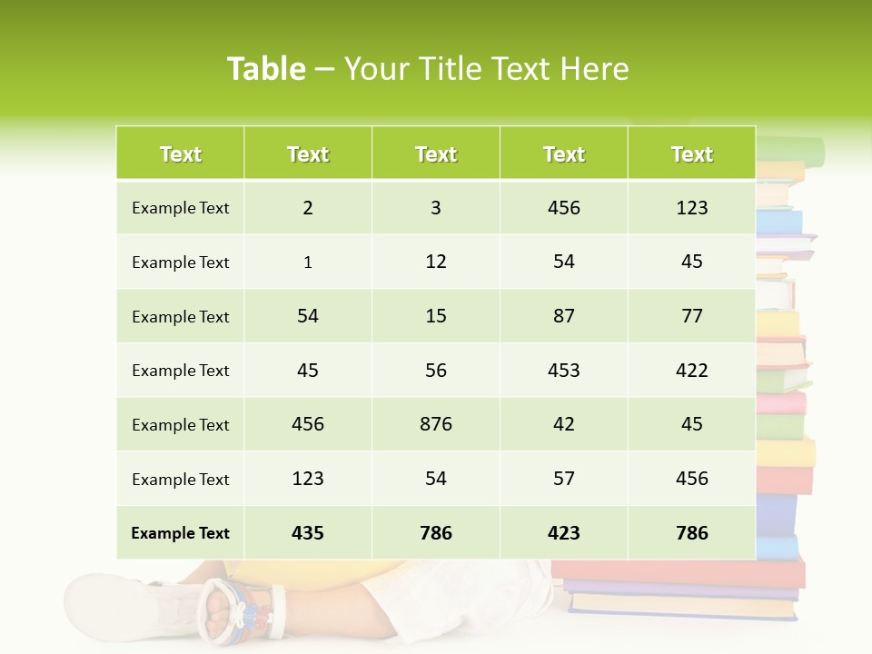 Pile Study Able PowerPoint Template