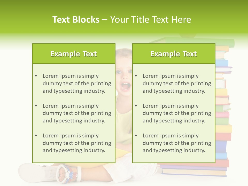 Pile Study Able PowerPoint Template