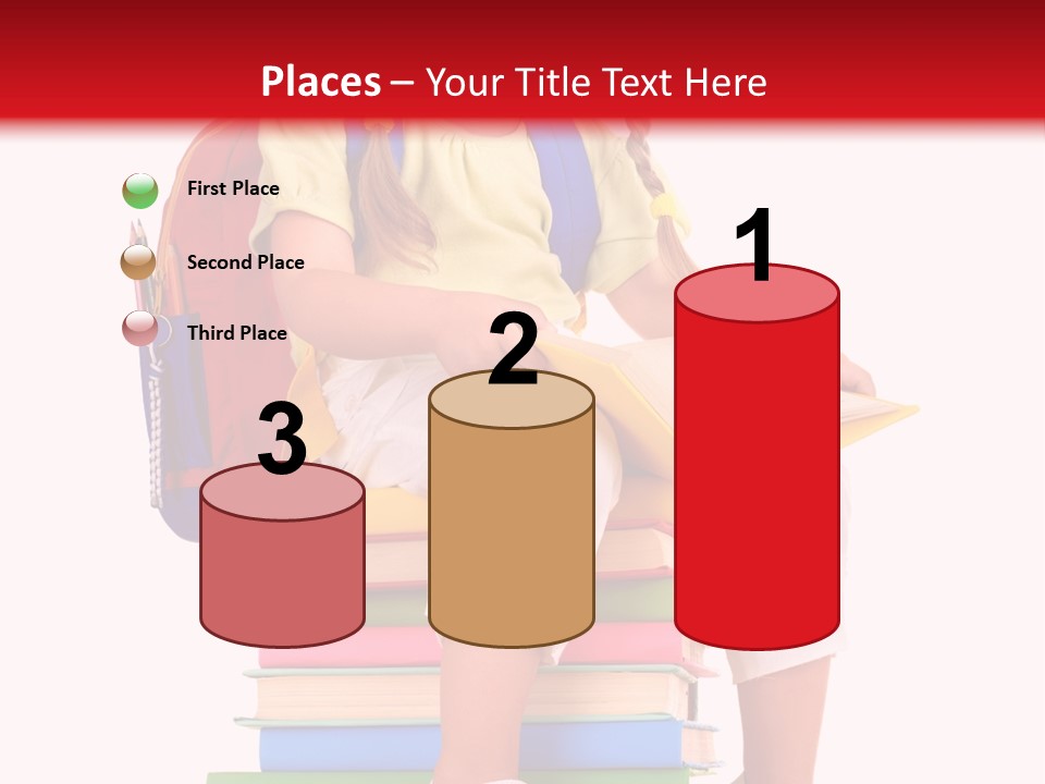 Intelligence Schoolbag Childhood PowerPoint Template