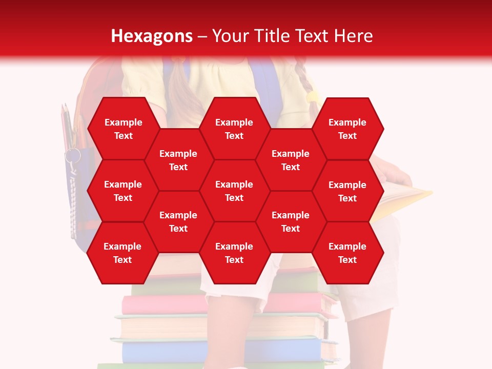 Intelligence Schoolbag Childhood PowerPoint Template