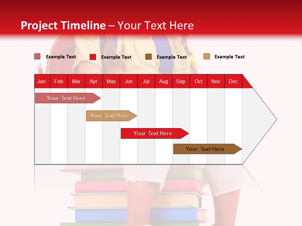 Intelligence Schoolbag Childhood PowerPoint Template