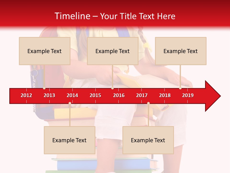 Intelligence Schoolbag Childhood PowerPoint Template