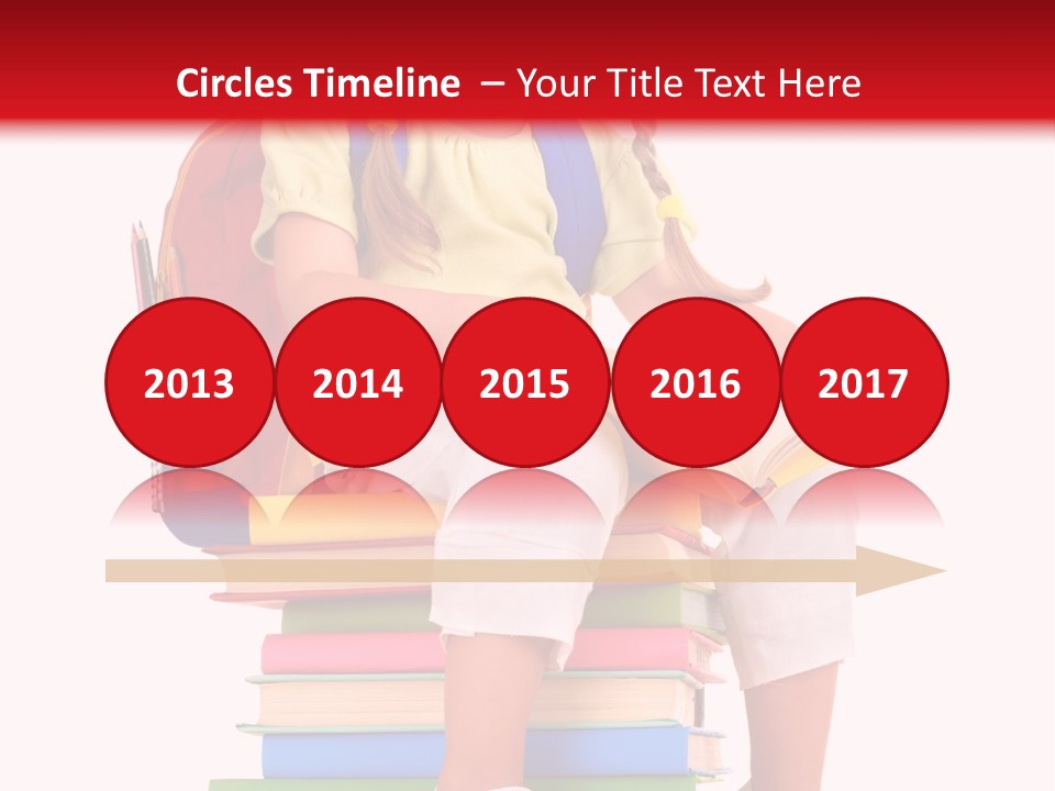 Intelligence Schoolbag Childhood PowerPoint Template