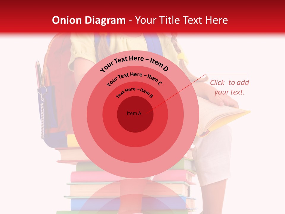 Intelligence Schoolbag Childhood PowerPoint Template