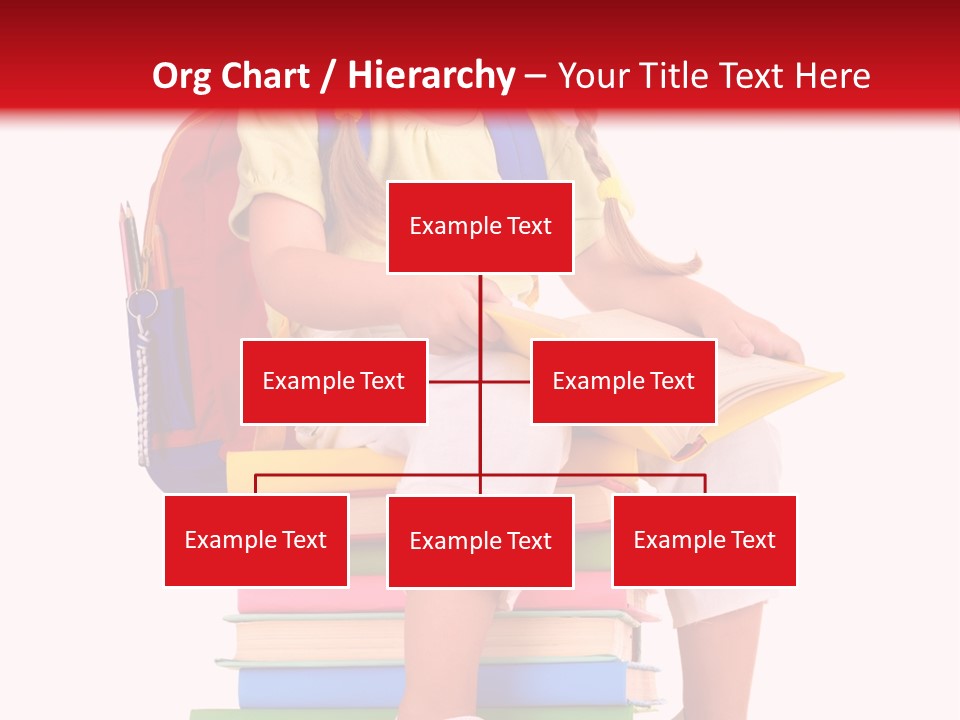 Intelligence Schoolbag Childhood PowerPoint Template