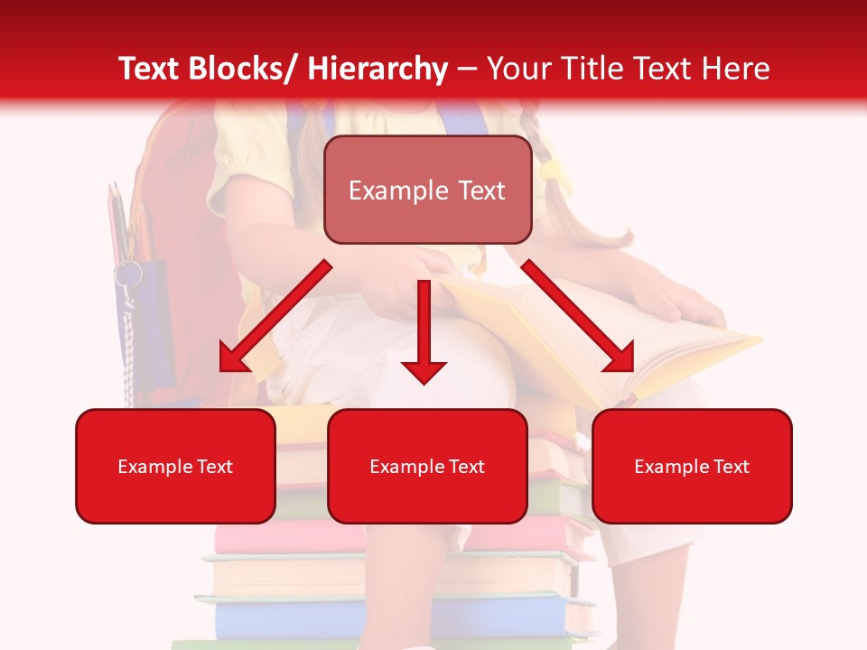 Intelligence Schoolbag Childhood PowerPoint Template