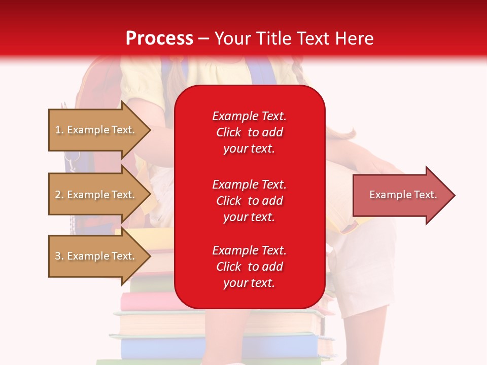 Intelligence Schoolbag Childhood PowerPoint Template