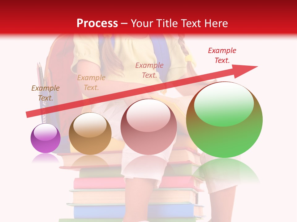 Intelligence Schoolbag Childhood PowerPoint Template