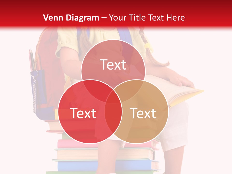 Intelligence Schoolbag Childhood PowerPoint Template