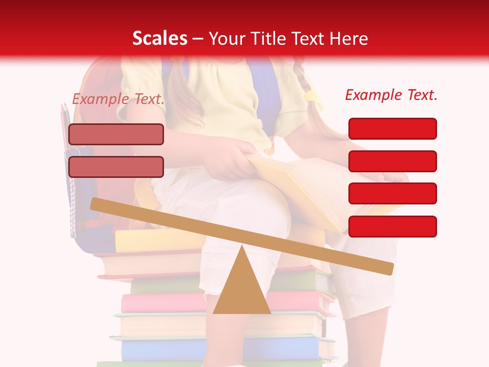 Intelligence Schoolbag Childhood PowerPoint Template