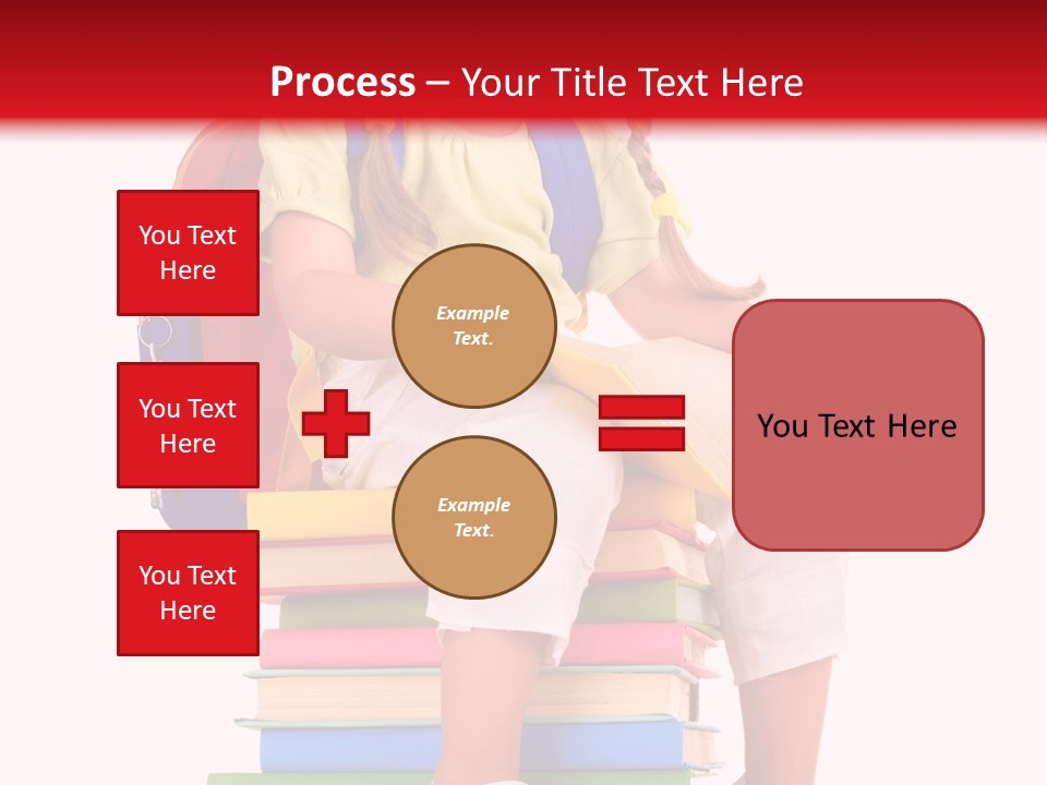 Intelligence Schoolbag Childhood PowerPoint Template