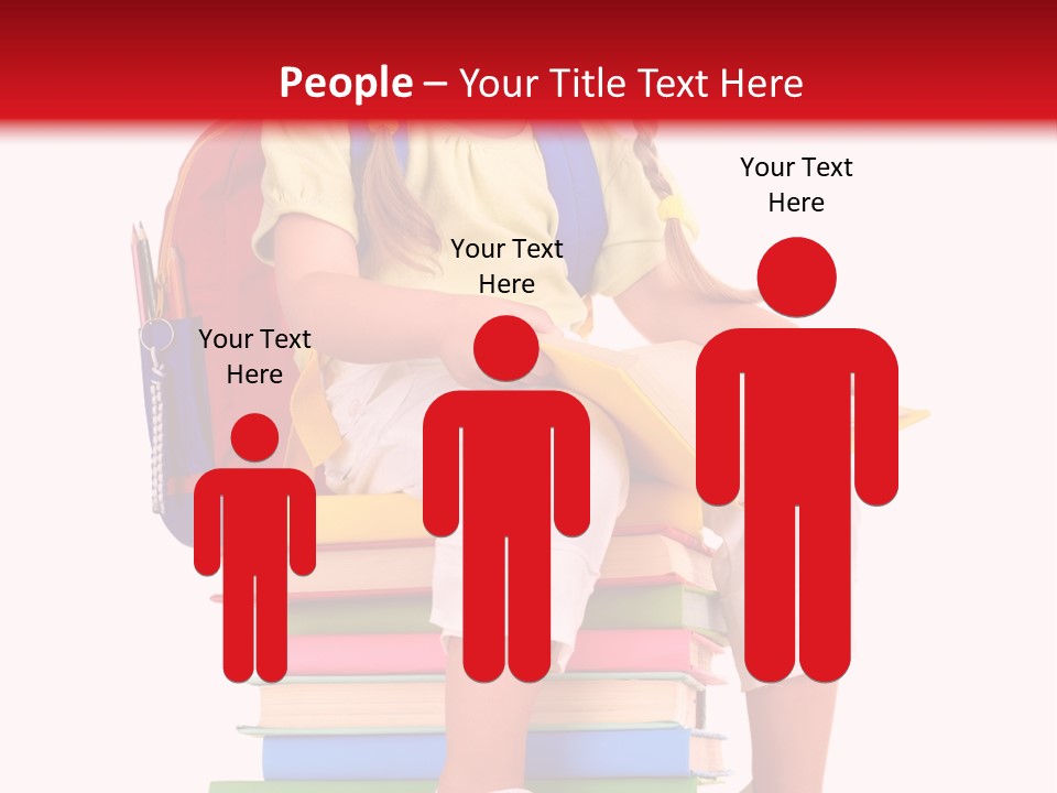 Intelligence Schoolbag Childhood PowerPoint Template