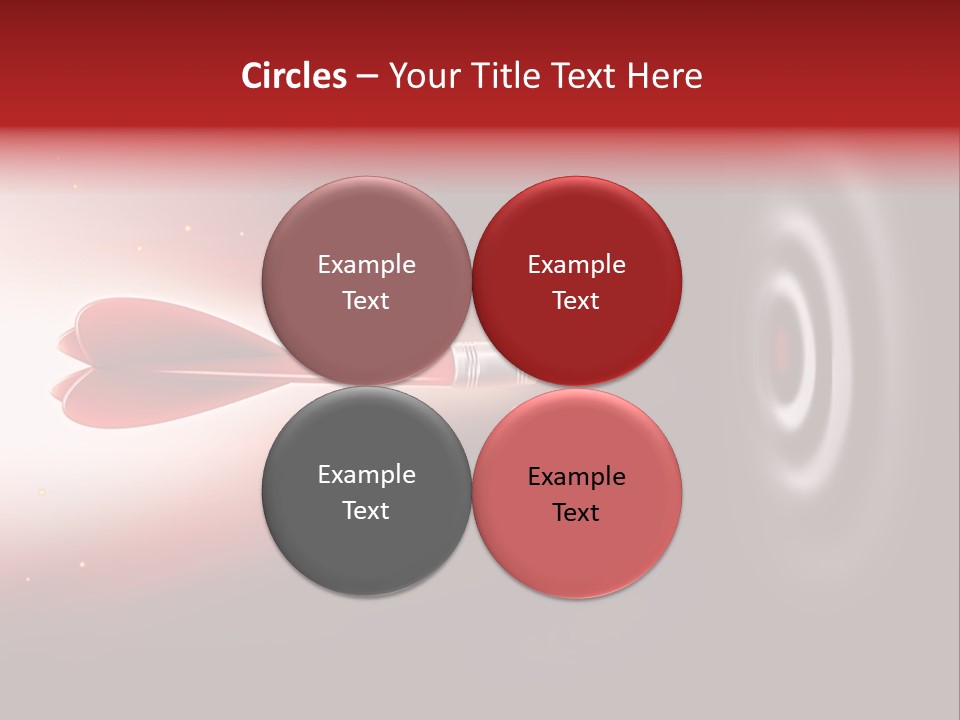 Aiming Focus Success PowerPoint Template