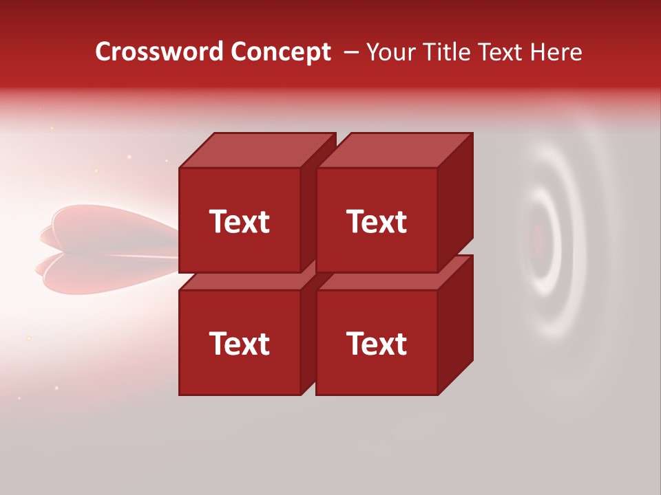 Aiming Focus Success PowerPoint Template