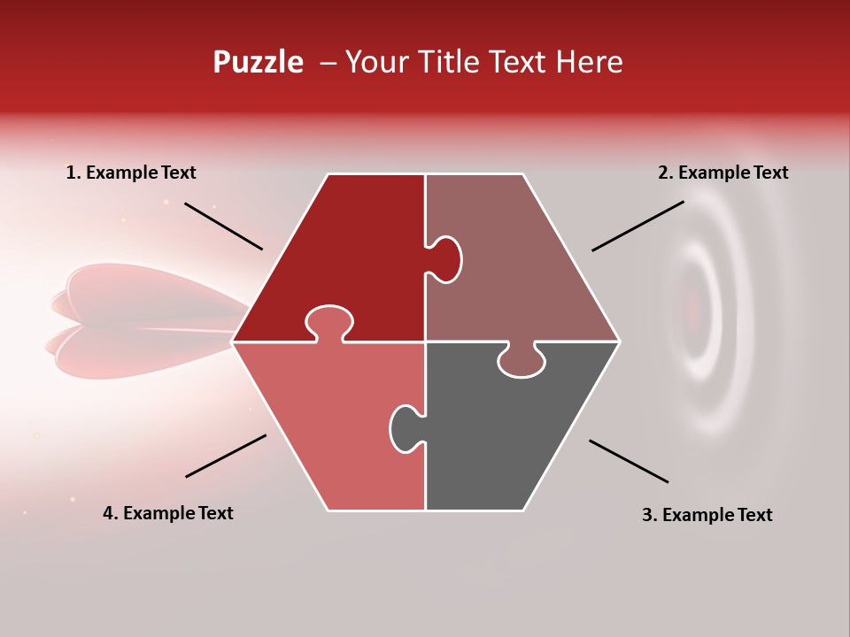 Aiming Focus Success PowerPoint Template