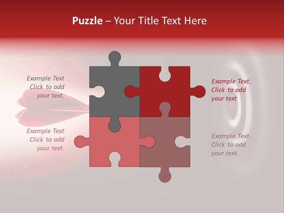 Aiming Focus Success PowerPoint Template