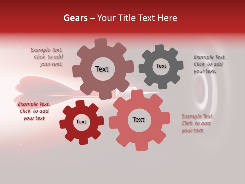 Aiming Focus Success PowerPoint Template