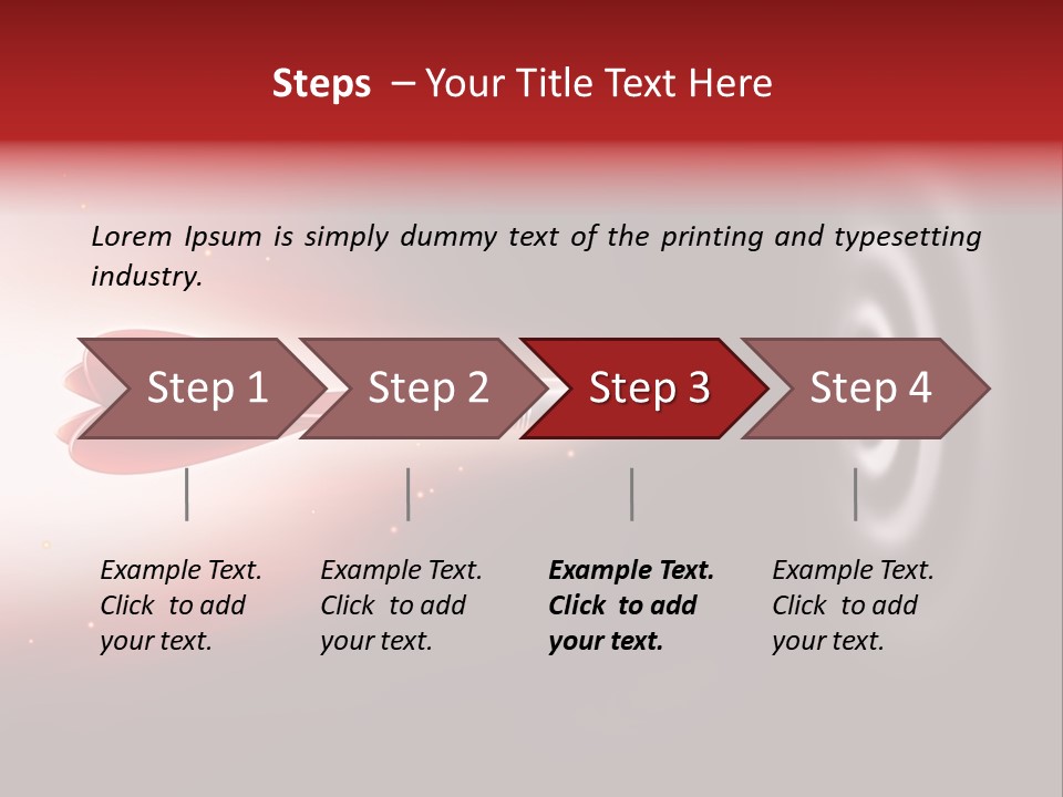 Aiming Focus Success PowerPoint Template