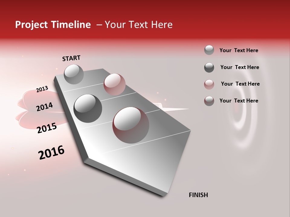 Aiming Focus Success PowerPoint Template