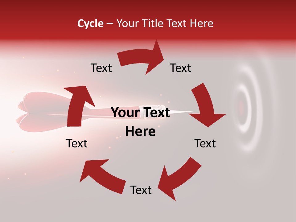 Aiming Focus Success PowerPoint Template