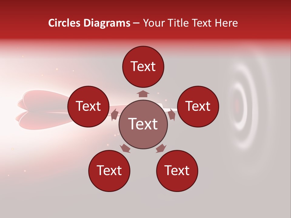Aiming Focus Success PowerPoint Template