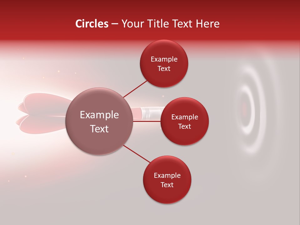 Aiming Focus Success PowerPoint Template