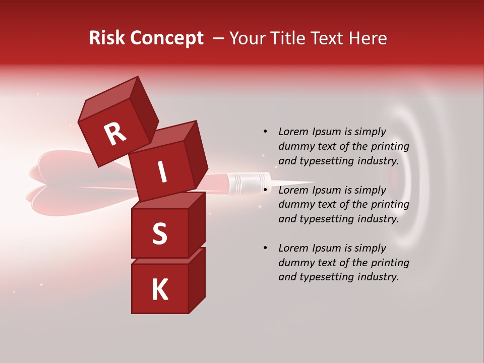 Aiming Focus Success PowerPoint Template